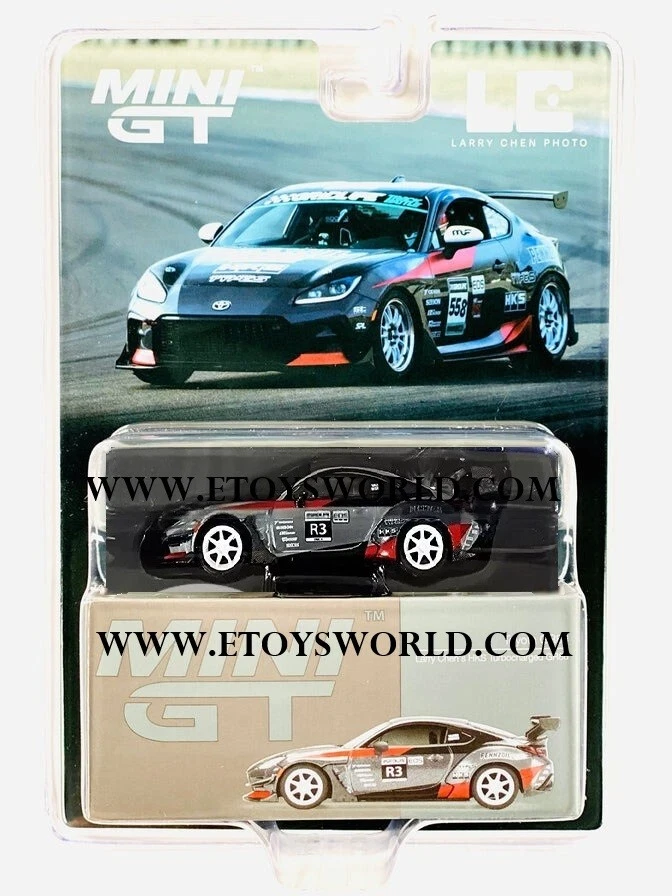 chase! MINI GT 1:64 Toyota GR86 Larry Chen‘s HKS Turbocharged Model MGT00820-2I - Image 2 of 2