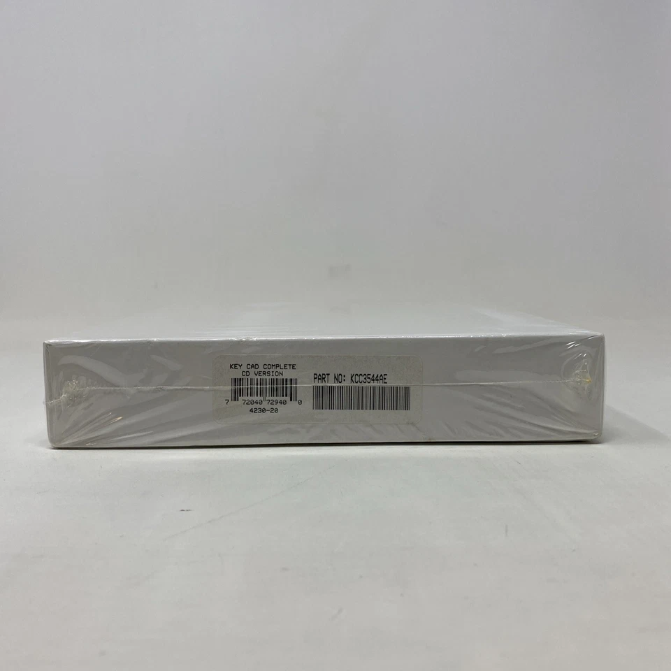 Key CAD Complete CD-Rom Software by SoftKey for Windows 95/3.1 & MAC 1994 Sealed - Image 3 of 4