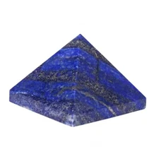 Rare Natural lapis lazuli Quartz Crystal Pyramid Gemstone Healing Decorate 50mm
