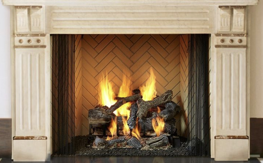Majestic 42u0026#034; Ashland Radiant Wood Burning Fireplace - ASH42 | eBay
