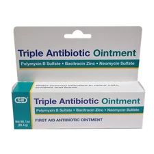 G&W Triple Antibiotic Ointment First Aid Helps Prevent Infection 1 Oz Pack of 12