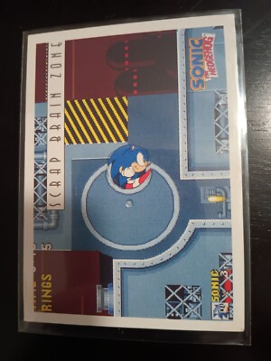 1993 Topps Sonic the Hedgehog Scrap Brain Zone Card #11