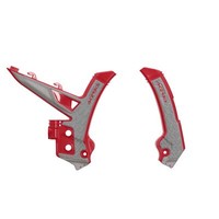 Acerbis X-Grip Rahmenprotektor Schutz Rot Schwarz FüR Gas Gas EC 250 2024-2025