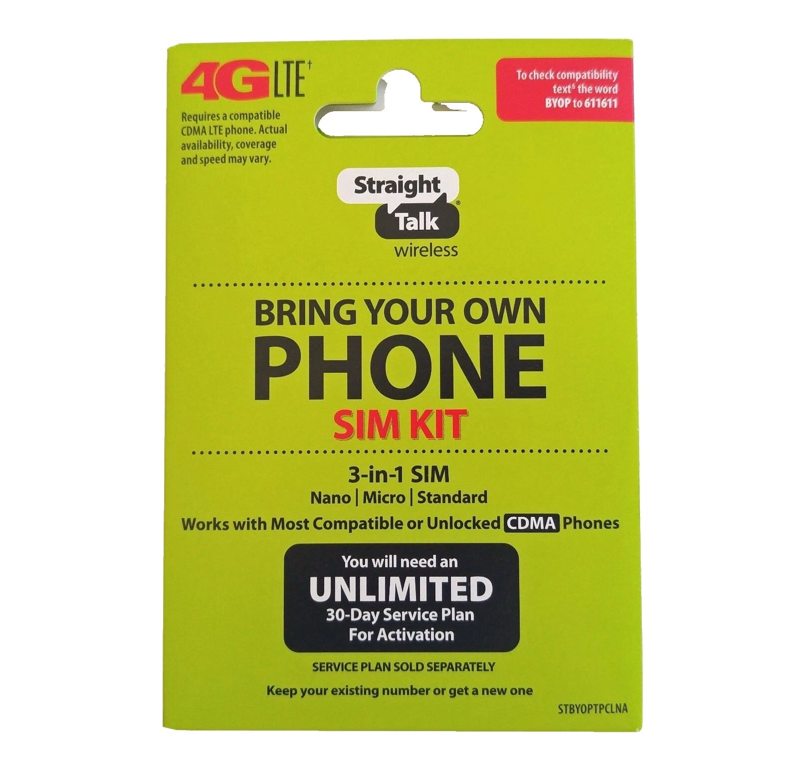 Verizon Nano-SIM Cell Phone SIM Cards