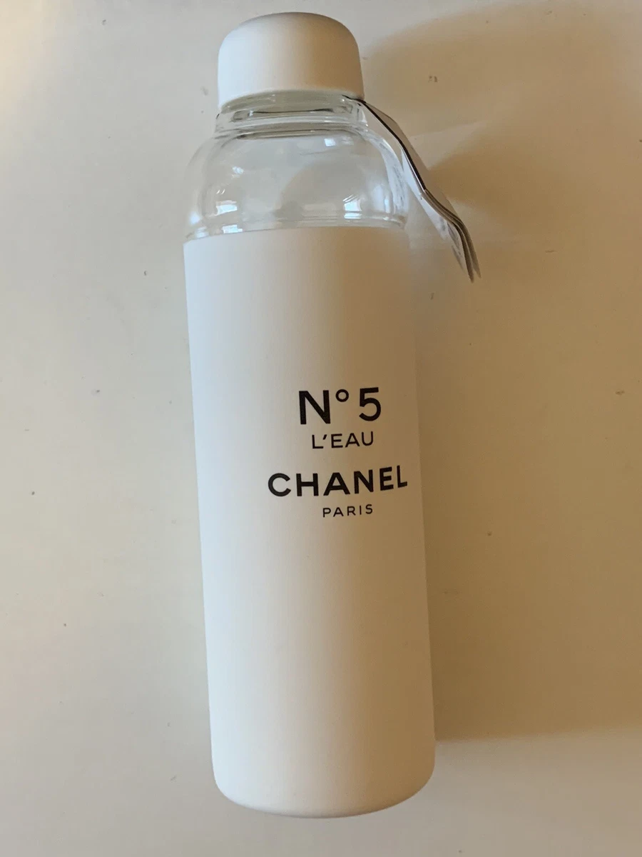 NWT Authentic CHANEL Factory 5 Water Travel Bottle 590ml 20 Fl.Oz CC Ltd  Edition