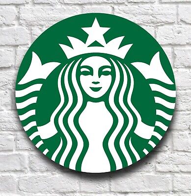 LARGE STARBUCKS SIGN PICTURE BAR PUB CAFE USA COFFEE HOUSE TEA CATERING LOGO