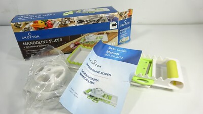 Crofton Mandoline Slicer W/ 5 Interchangeable Blades Stainless Steel