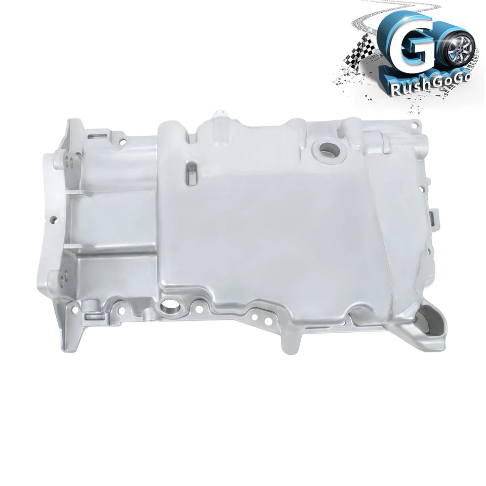 For Saab 9-3/9-3X/9-5 2003-2011 Aluminum Engine Oil Pan w/ Drain Plug 264-089 - Image 2 of 4