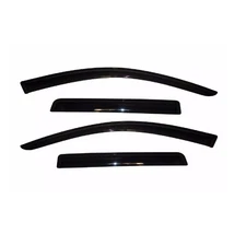 AVS Ventvisor Front & Rear Dark Smoke Window Vent Deflectors for 11-20 Outlander