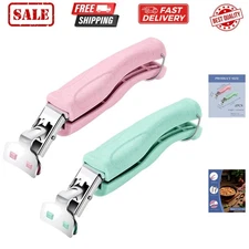 Stainless Steel Anti-Scalding Hot Bowl Dish Plate Gripper Clips Tongs Clamp H...