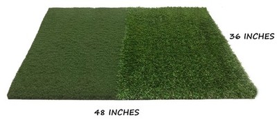 36'' x 48'' Dual Synthetic Turf Golf Mat Chipping Fairway Driving Range Practice