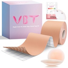 Vbt Boob Tape - Breast Lift Tape Body Tape For Breast Lift W 2 Pcs Silicone