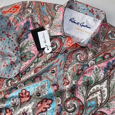 Robert Graham Limited Edition Shirt The Burriss Embroidered New Extra Large XL