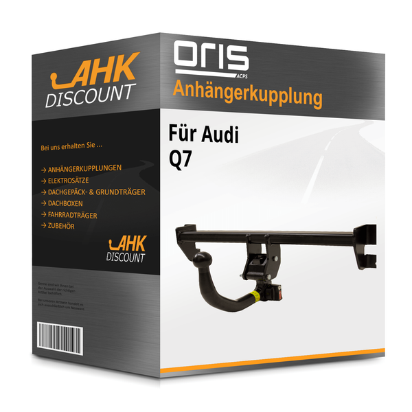 FüR Audi Q7 03.2006-01.2016 Oris AnhäNgekupplung Abnehmbar Neu-image