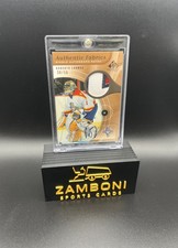 2005-06 SP Game Used Authentic Fabrics Roberto Luongo GU Jersey Patch Auto /50