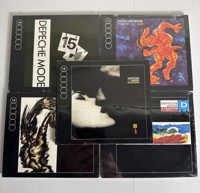 DEPECHE MODE CD-Maxi LOT of 5 * NEW / Drill Cut PROMOS * 1991 Series