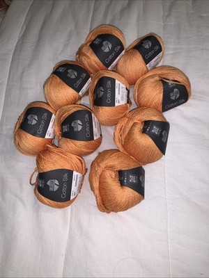 10 x 50 G Lana Grossa Cotton Silk Farbe 007 Baumwolle Seide