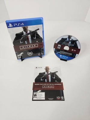 Hitman Definitive Edition - PlayStation 4 PS4 - Complete CIB - Mint Disc