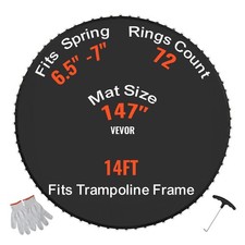 Replacement Trampoline Mat Jumping Mat Fits 14ft Frame Universal Jumping M
