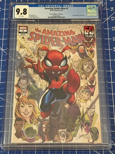 Amazing Spider-Man #1 J. Scott Campbell Edition F CGC 9.8 - ASM #895