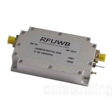 10-1000MHz 8W Wideband RF Power Amplifier Class AB UWB Amplifier 50ohms os12