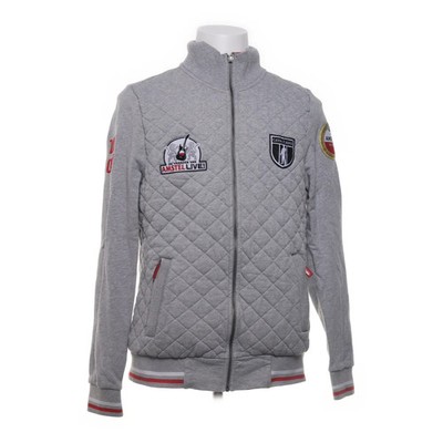 Cavallaro, Jacke, Herren, Größe: L, Grau/Mehrfarbig, Baumwolle, Print #rrj