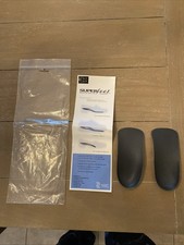 Superfeet PreCustom 3/4 Length Carbon Graphite Woman s 7-8 Insoles Men s 6-7 New