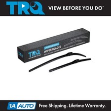 Trq Windshield Wiper Blades 17 28 Inch Silicone Coated Water Repellent Wiper