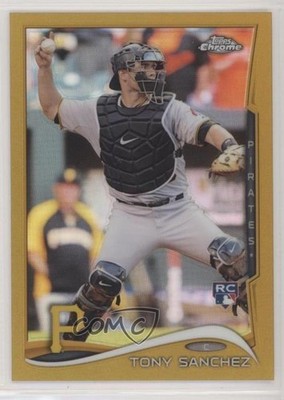 2014 Topps Chrome Update Mega Box Gold Refractor /250 Tony Sanchez Rookie RC gh4