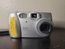 Kodak EasyShare DX3215 1.3MP Digital Camera Silver - TESTED