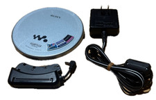 Sony D-NE730 Portable CD Player White Walkman Tested Working from Japan