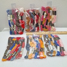 Embroidery Floss 42 Various Colors and Brands
