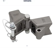 Fulton HDPW230300 Fold-Away™™ Hinge Kit, Weld On, 5,000 Ibs. Capacity