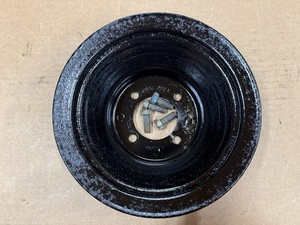 70+ Ford 302 351 Small Block Crank Pulley W/bolts 3 Row D0AE-6312-C