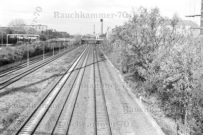DR S-Bahnstrecke  Berlin S-Bf Hohenz. 1989 / orig. KB Negativ + Datei!  850#08