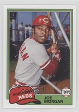 2018 Topps Archives 1981 Design Joe Morgan #232 HOF y5m
