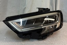 AUDI S3 RS3 A3 2017 - 2020 S LINE 8V PASSENGER LEFT LED HEADLIGHT 8V0941773D OEM
