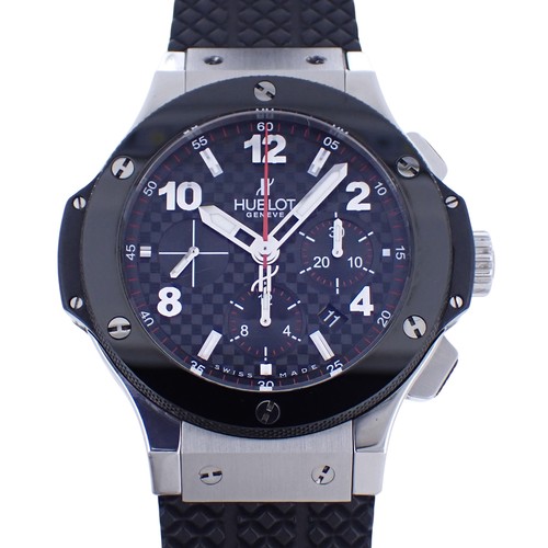 HUBLOT Big bang steel ceramic  301.SB.131.RX  mens watch