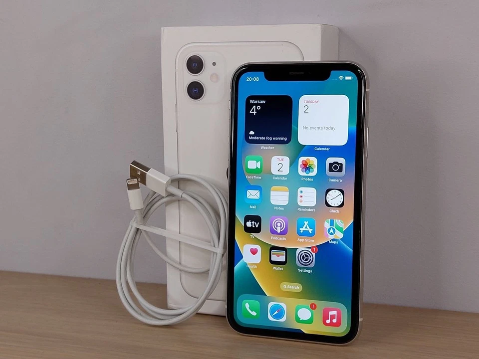 Apple iPhone 11 - 128GB - 86% Blanco (Libre) A2221 (CDMA + GSM) - Imagen 4 de 4