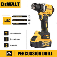 DEWALT DCD805 20V Power Tools Brushless Impact Drill Cordless Electric Screwdriv