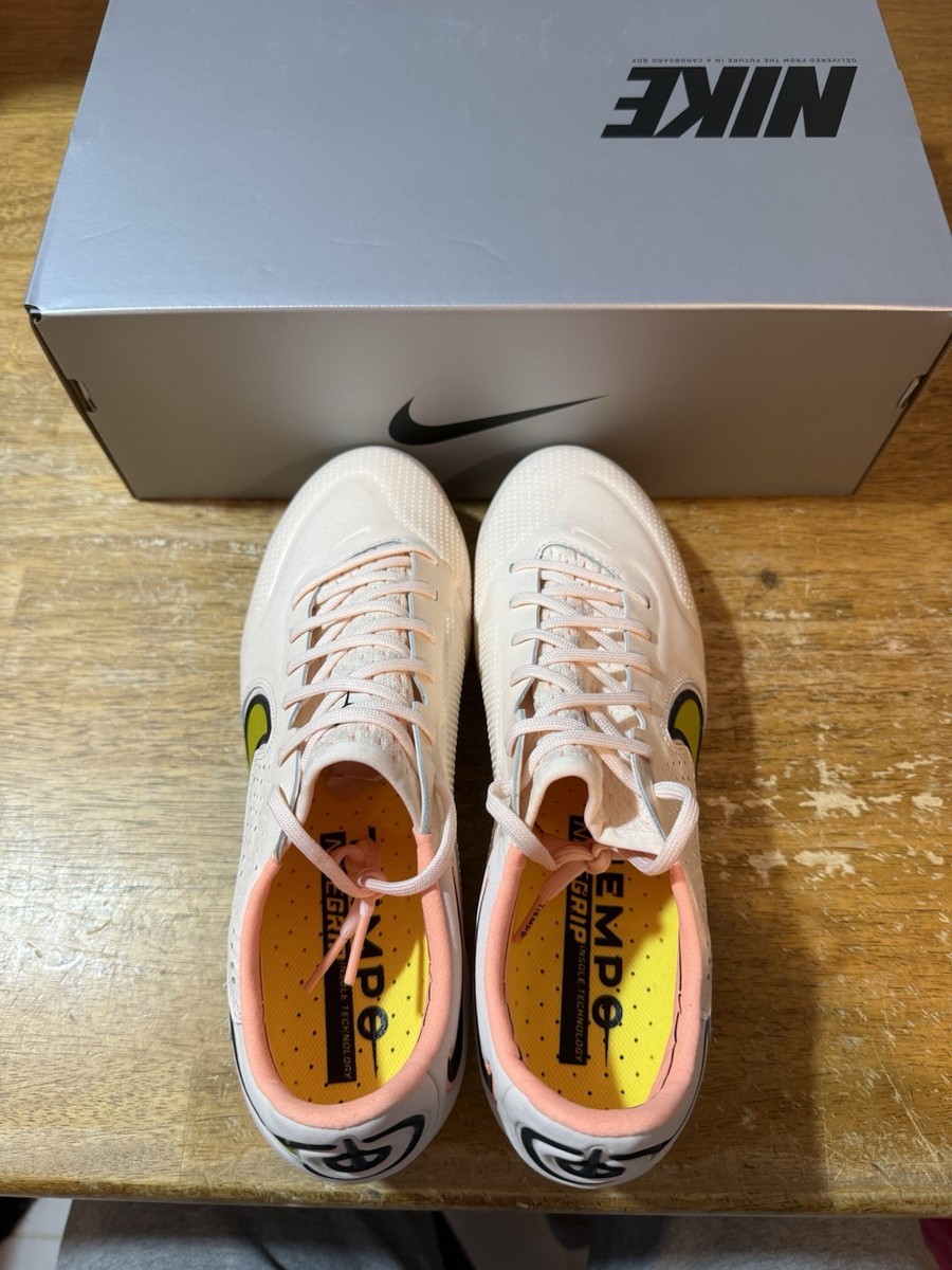 New Nike Tiempo Legend 9 Elite SG Pro AC Mens Size 8.5 Soccer Guava DB0822 801 Nike Tiempo Legend 9 Elite Sg Pro Ac Guava Ice-Yellow Strike  main image 4