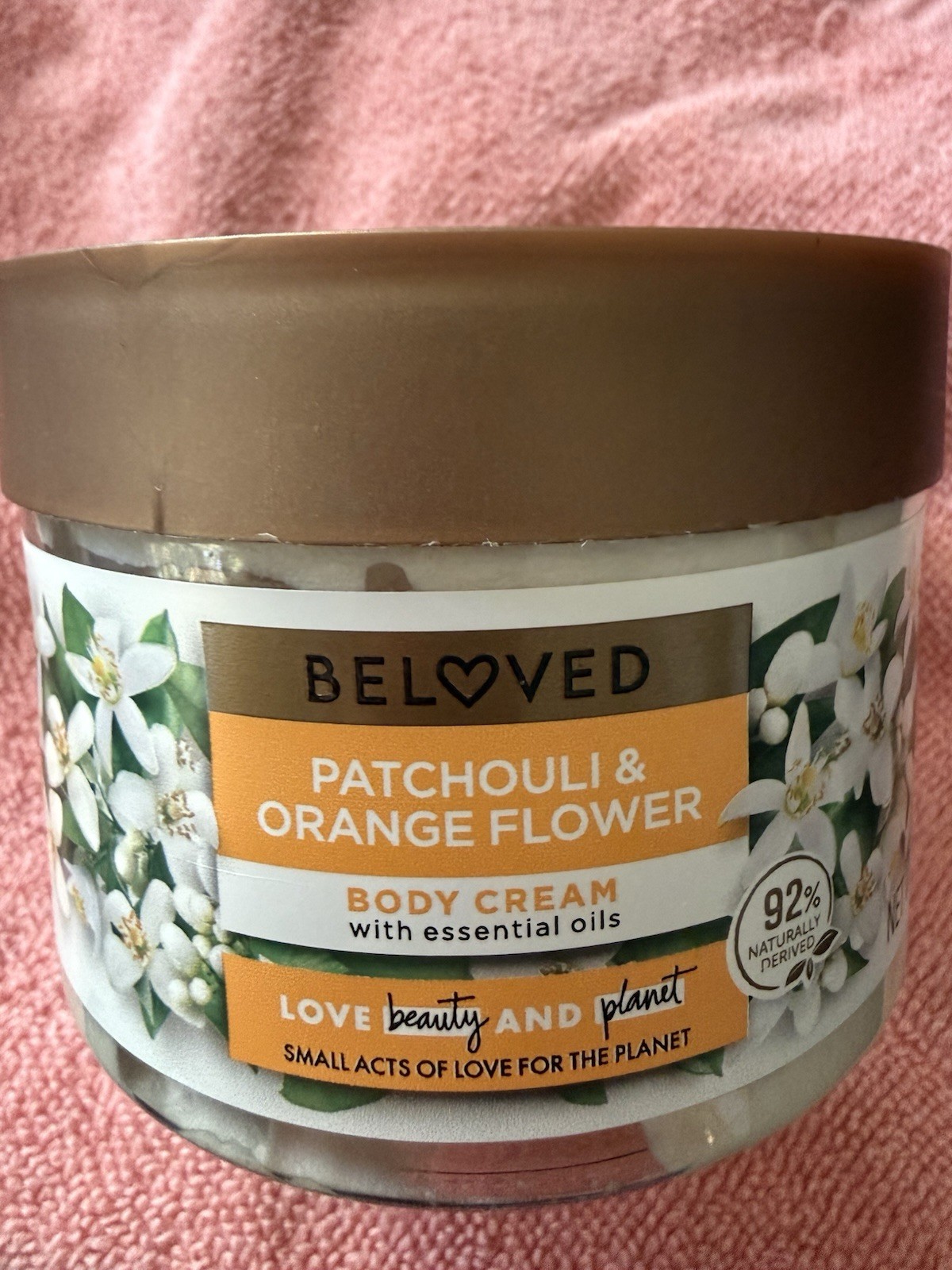 Love Beauty and Planet Beloved Patchouli & Orange Flower Bod
