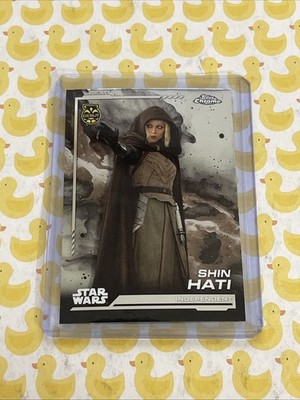 SHIN HATI #6 DEBUT ROOKIE IVANNA SAKHNO 2024 TOPPS CHROME STAR WARS ahsoka