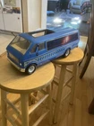Vintage 1977 Pressed Steel Tonka Mighty Custom "Skyline" Beach Camper Surf Van