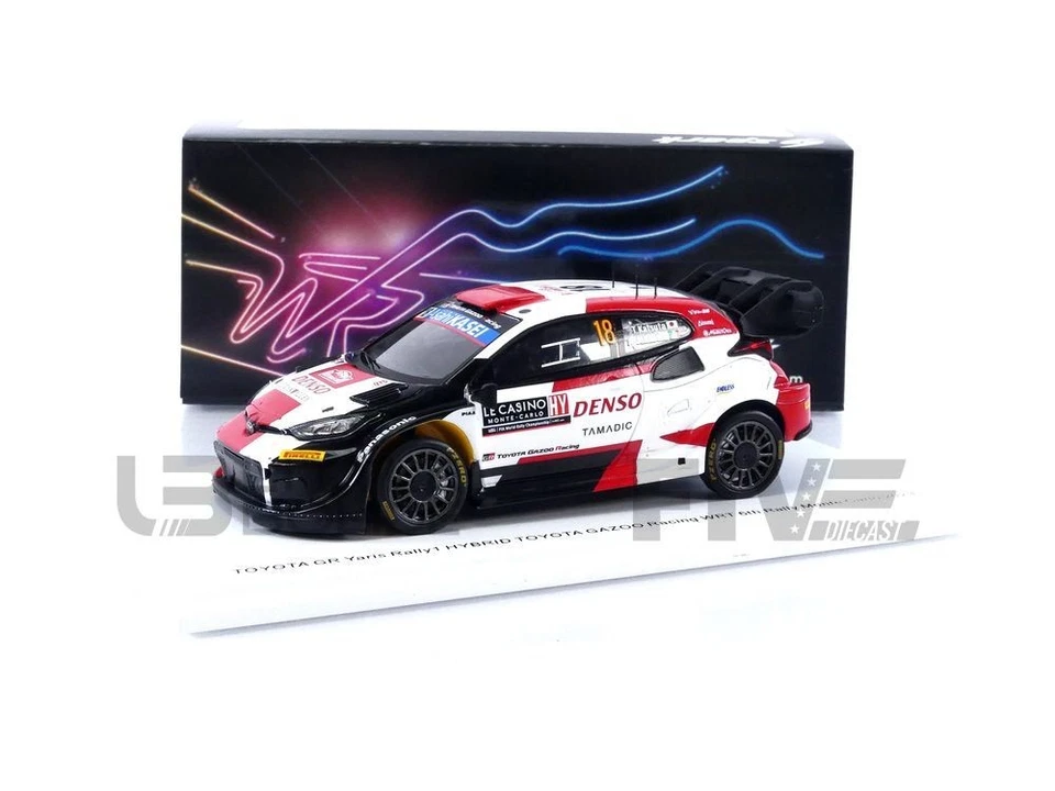 SPARK 1/43 - TOYOTA GR YARIS RALLY1 HYBRID - MONTE CARLO 2023 S6721 - Photo 1/1