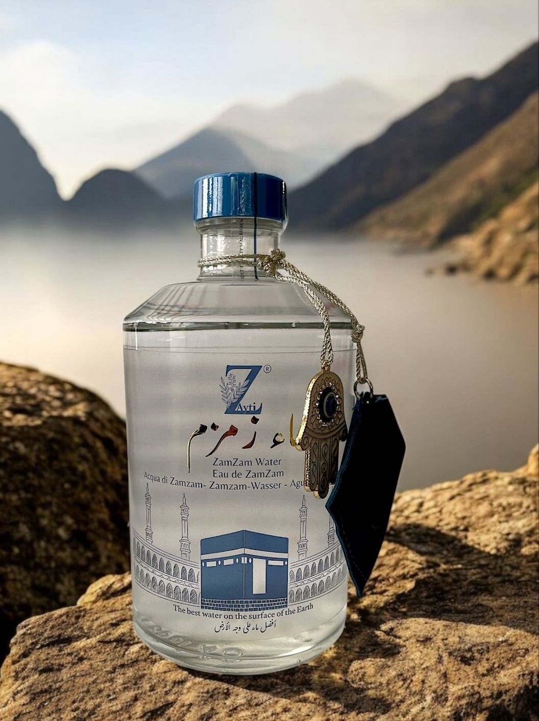 Eau de Zamzam authentique 500ml pour rupture du jeûne et prière