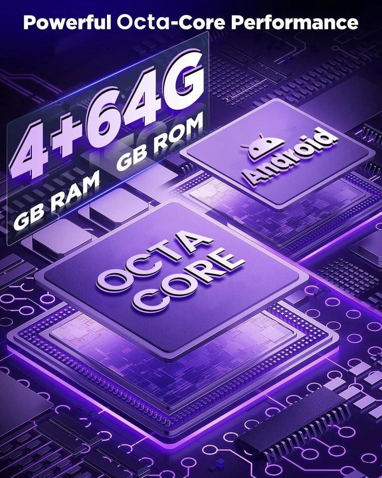 9.7'' Autoradio Android 14 GPS Für Ford Kuga Escape 2012-19 CarPlay DAB+4GB+64GB - Bild 4 von 4