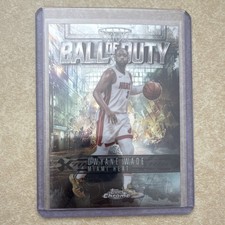Topps Chrome 2025-26 Ball of Duty Insert Dwyane Wade #BD-16 Miami Heat NBA