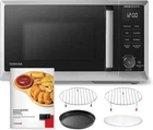 Toshiba ML2-EC09SAIT(SS) 0.9 Cu. Ft. 6-in-1 Countertop Inverter Microwave,