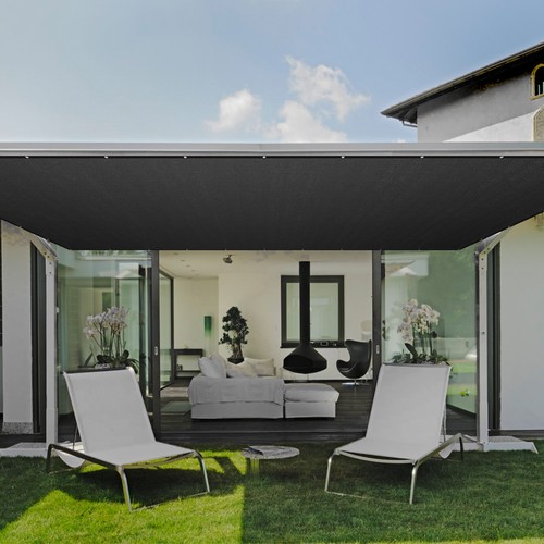 6x50ft Outdoor Sun Shade Sail Rectangle UV Canopy Sunshade Cover Garden PoolYard - Picture 16 of 24